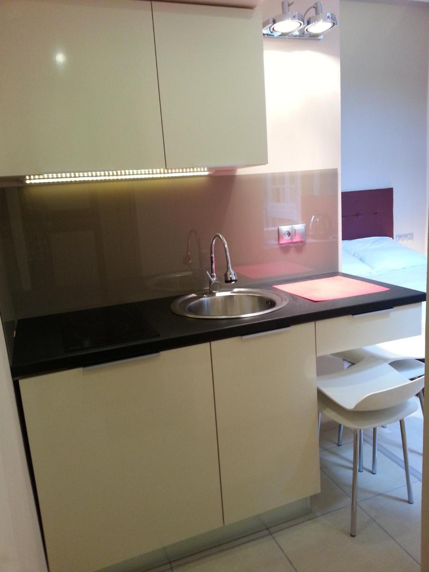 Mirror Pink Studio Apartment Cracóvia Quarto foto